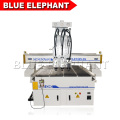 Éléphant 1325 coupe-bois système pneumatique 3 broches CNC routeur avec multi-usage